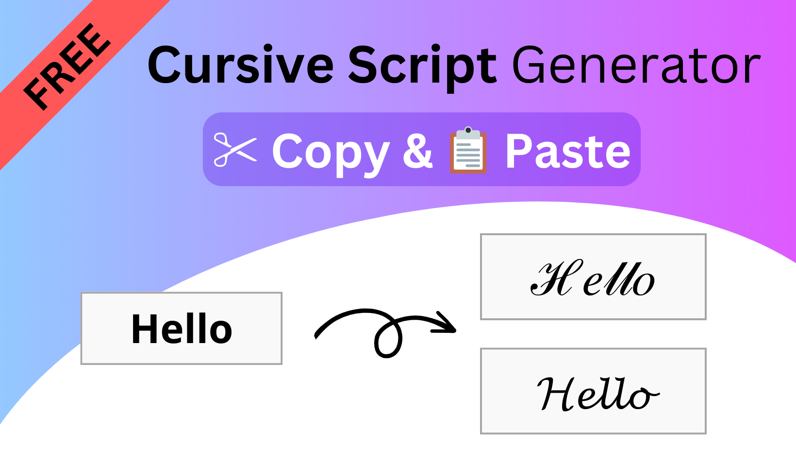 Cursive Font Copy Paste – Cursive Font Generator