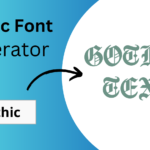 Gothic Font Generator
