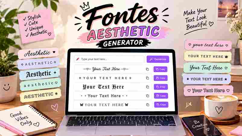 Fontes Aesthetic