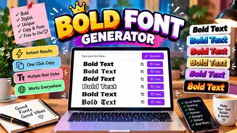 Bold Font Generator