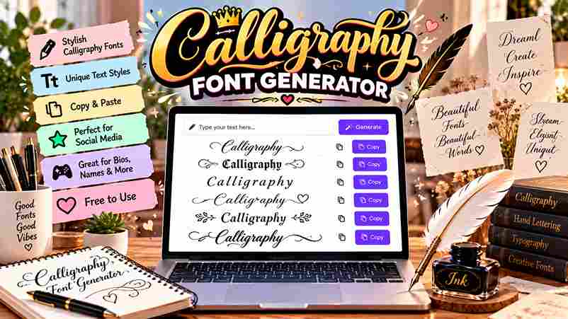 Calligraphy Font Generator