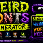 Weird Fonts Generator