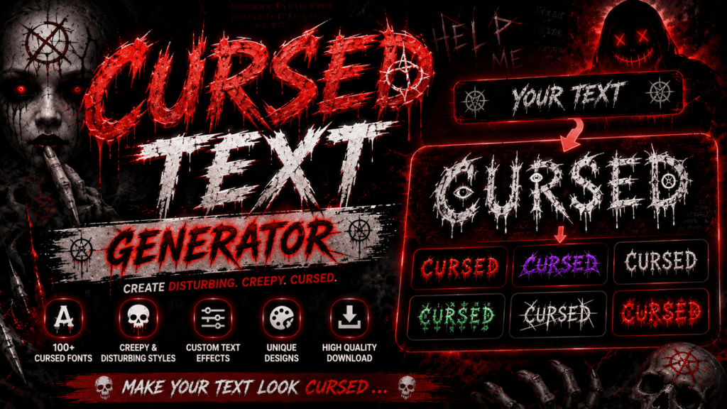 Cursed Text Generator