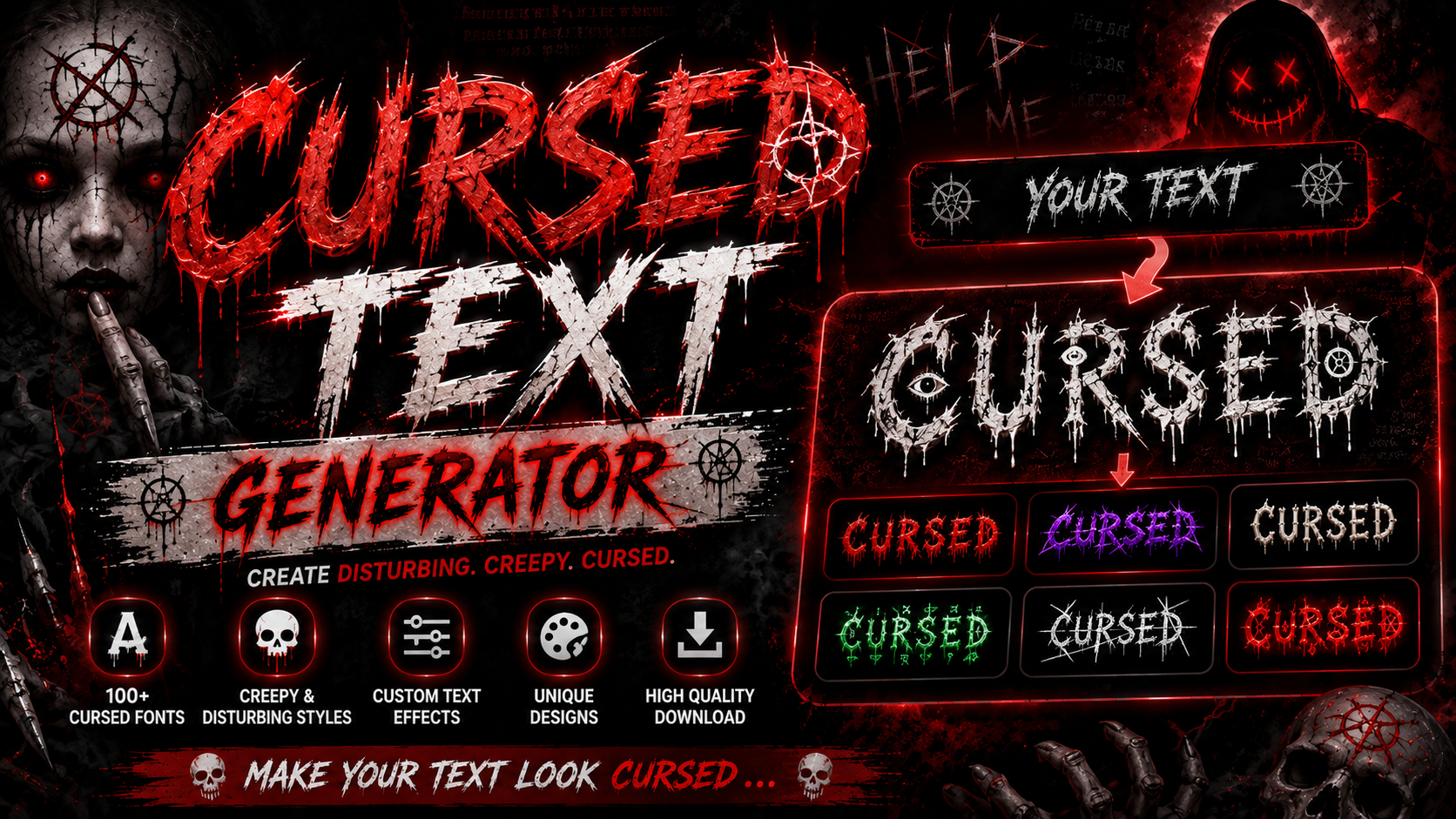 Cursed Text Generator