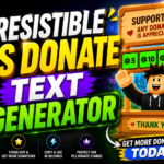 Pls Donate Text Generator (Copy & Paste) | Fast & Free