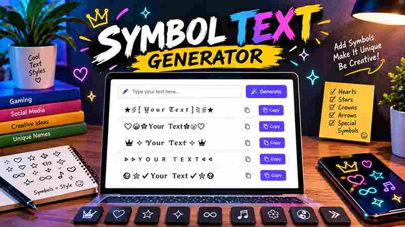 Symbol Text Generator