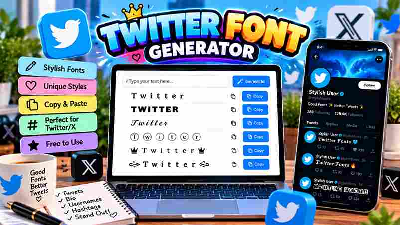 Twitter Font Generator