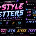 K Style Letters