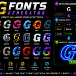 G Fonts Generator