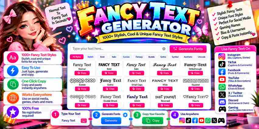 Fancy Text Generator