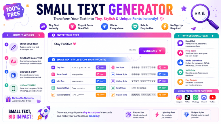 small text generator