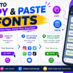 How to Copy and Paste Fonts