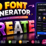 3D Font Generator