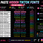 TikTok Fonts
