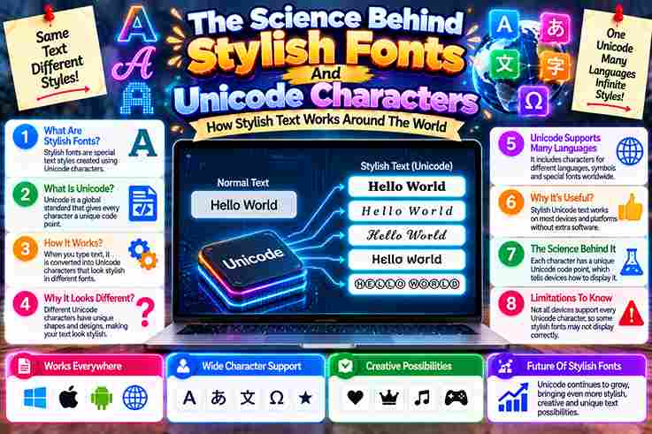 The Science Behind Stylish Fonts