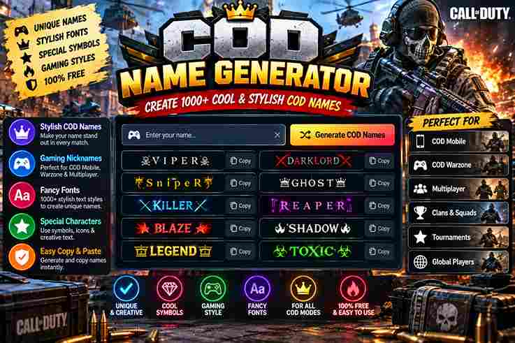 COD Name Generator