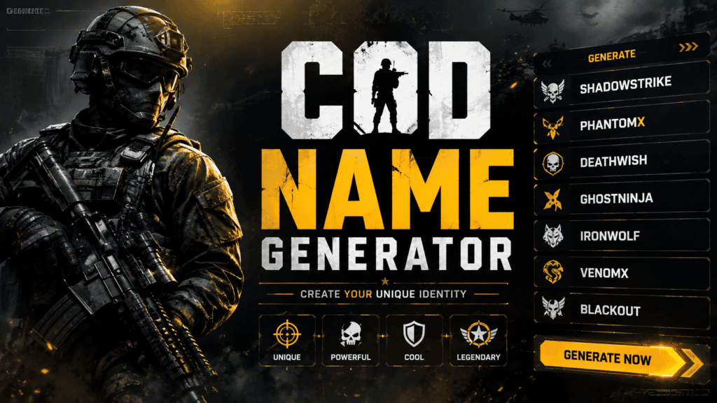 COD Name Generator