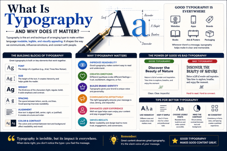 What Is Typography and Why Does It Matter?