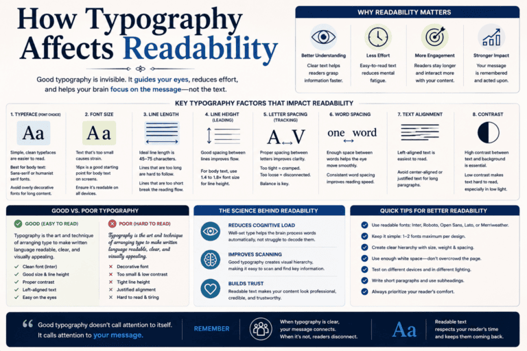 How Typography Affects Readability