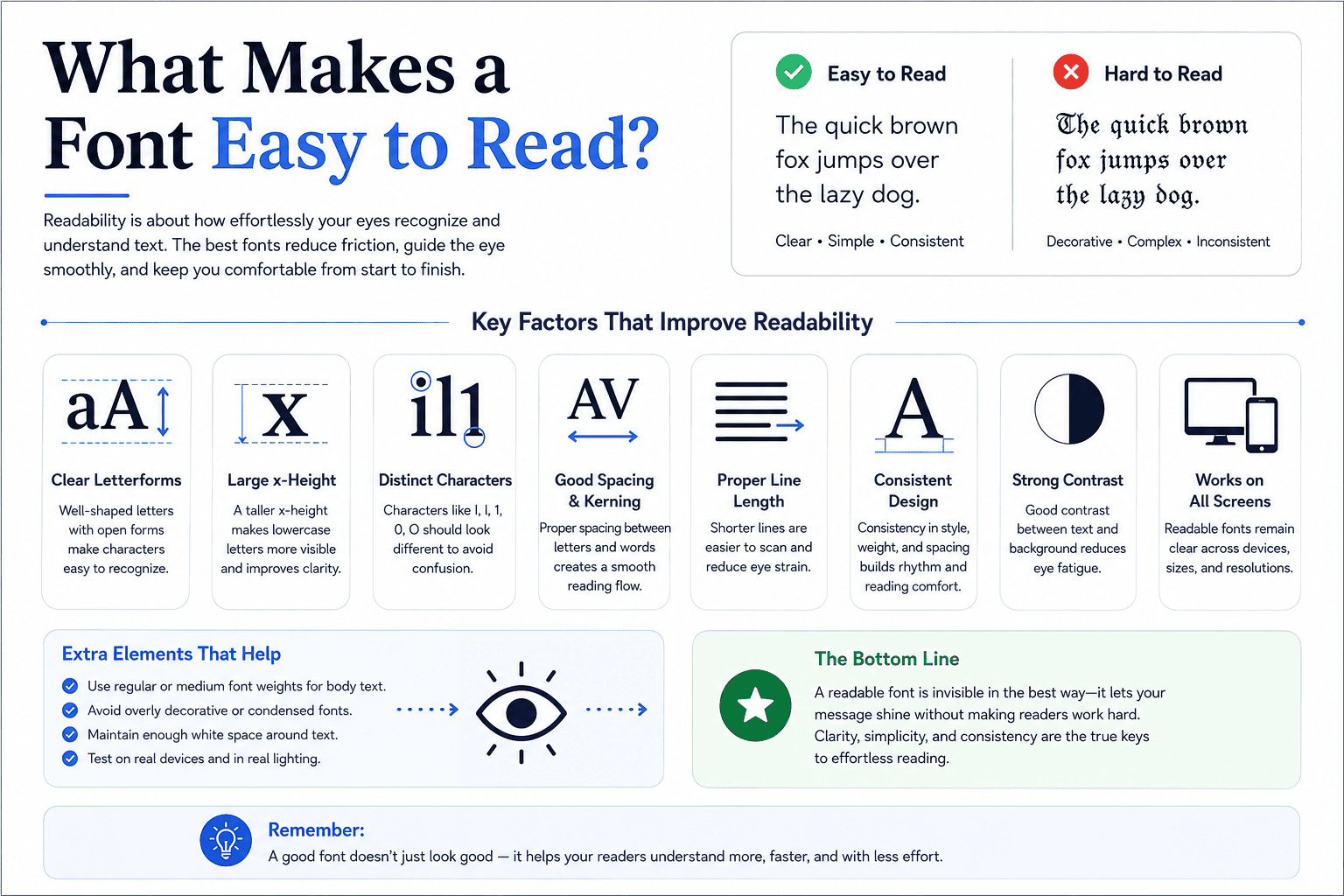 What Makes a Font Easy to Read?