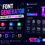 D Font Generator