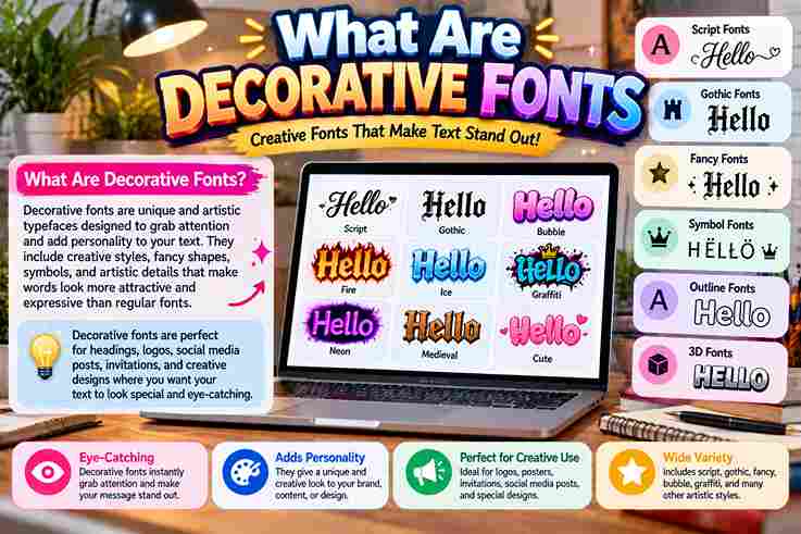 What Are Decorative Fonts