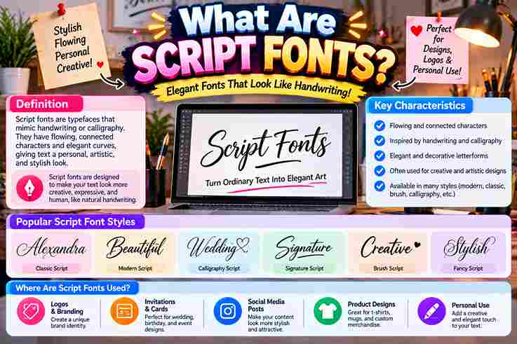 What Are Script Fonts?