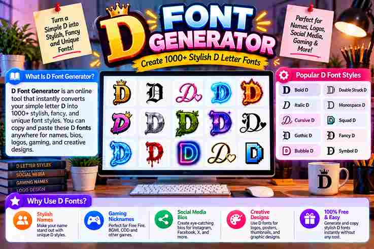 D Font Generator