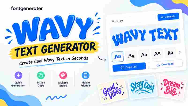 Wavy Text Generator