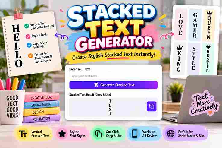 Stacked Text Generator